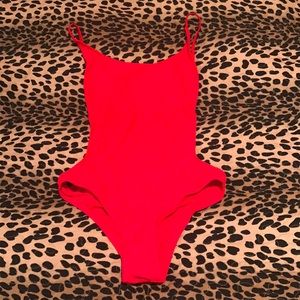 Red Sunny Co Pamela one piece